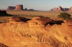 Monument Valley, Mystery Valley, Arizona, desert, sunset